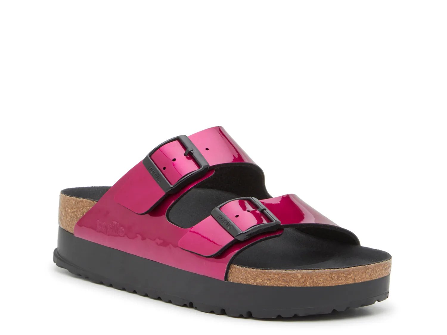 Женские босоножки Birkenstock Arizona на платформе Slide Sandal