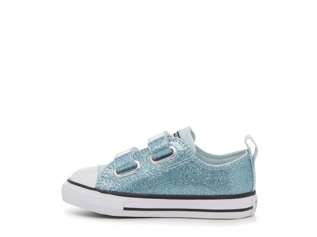 Navy glitter converse 2025