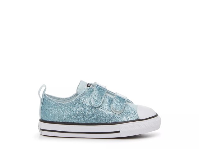 Blue sparkly converse new arrivals