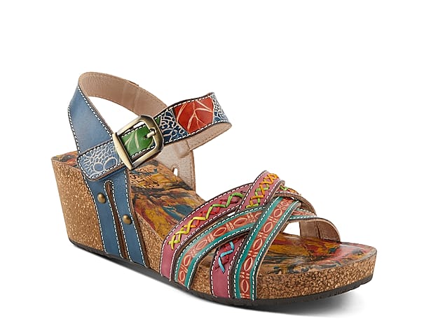 L'Artiste by Spring Step Baocire Wedge Sandal - Free Shipping | DSW