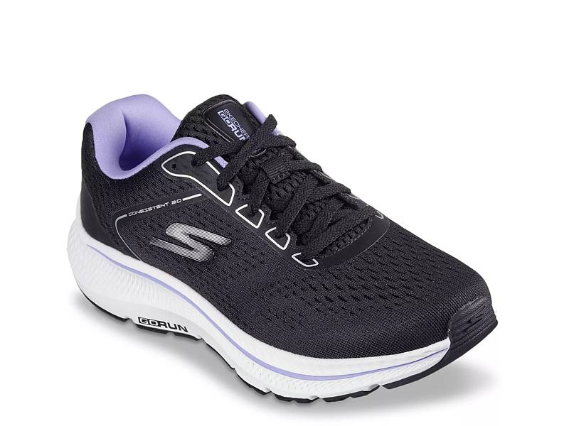 Womens Skechers GO Run Consistent Blue/Purple