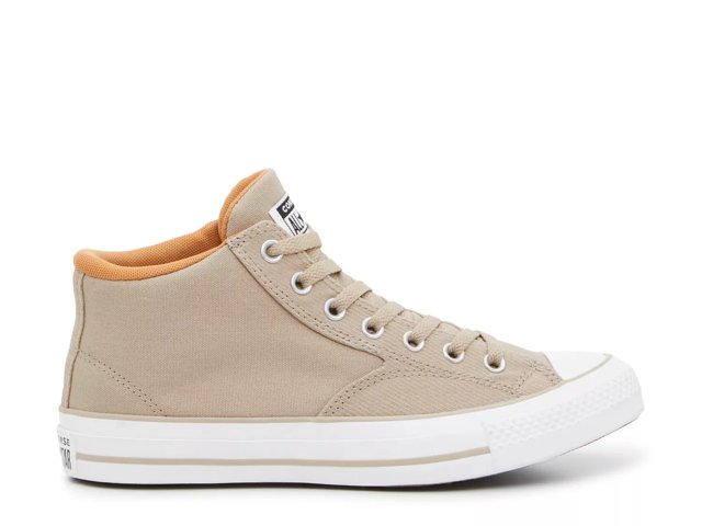 Men's street canvas mid top sneaker clearance