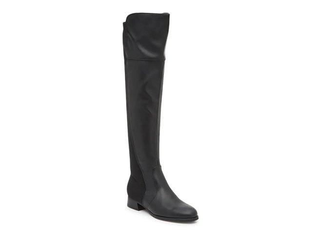 Over the knee boots stretch back top