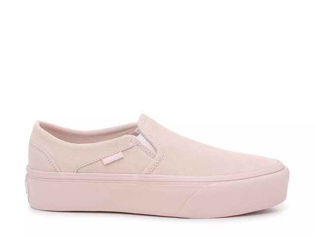 Vans asher women's platform skate shoes discount