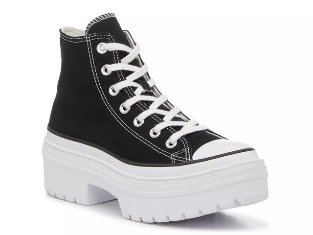 Converse Chuck Taylor Lugg Heel High Top Sneaker Women s