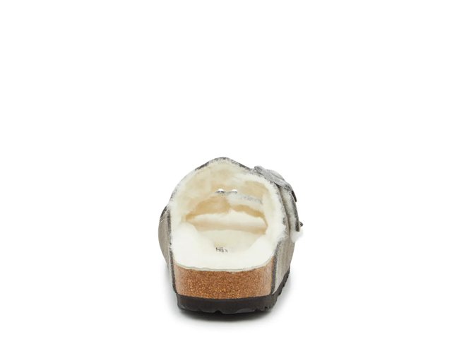 Birkenstock Arizona Shearling Slide Sandal - Women's - Free Shipping | DSW