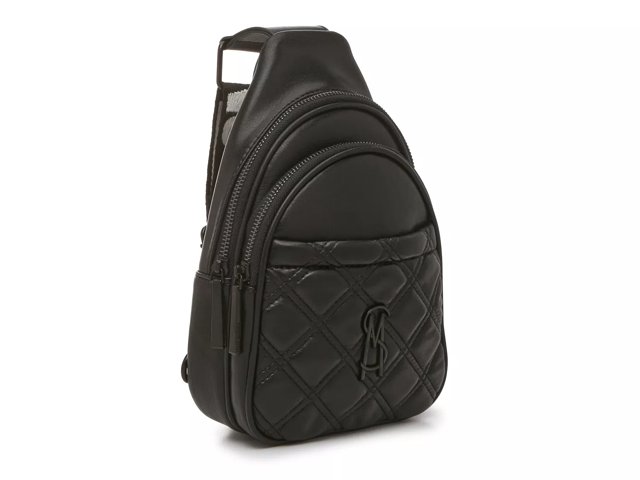 Steve madden black sling bag deals