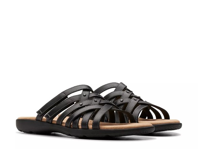 Clarks rio flower sandals discount