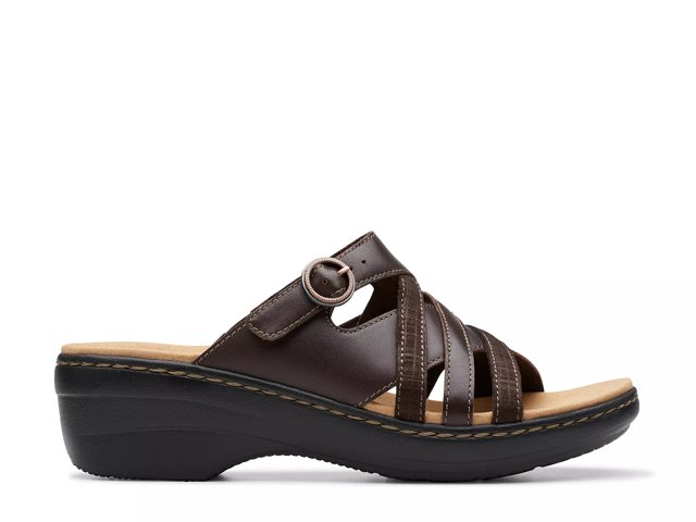Clarks Merliah Holly Wedge Sandal Free Shipping DSW