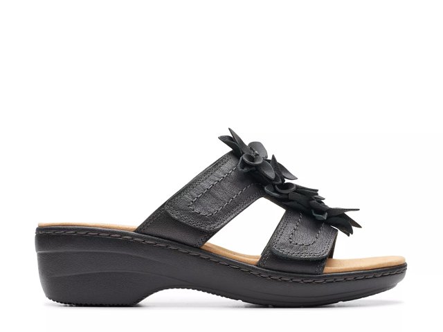 Clarks delana venna black clearance