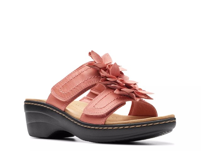 Wedge heel clarks sandals hotsell