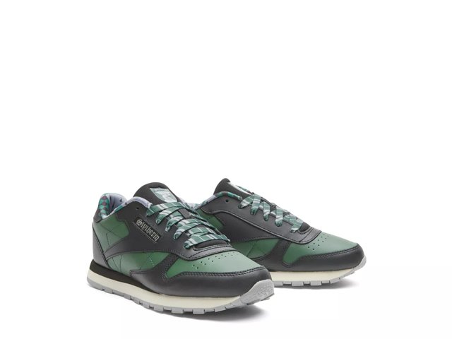 Hunter green reebok classics hot sale