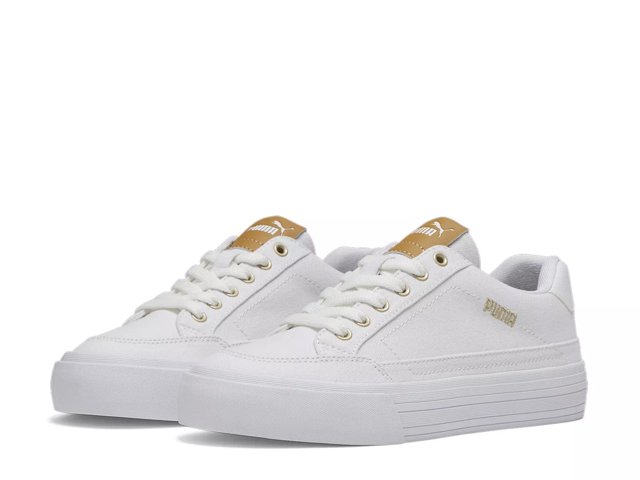 Puma Court Classic Vulc First Class Sneaker Women #39 s Free Shipping DSW