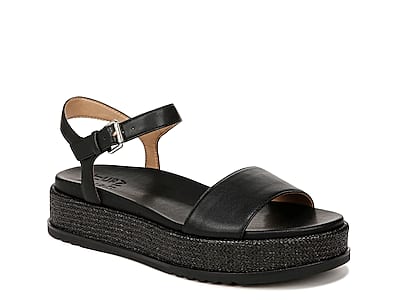 Comfortview Women's Wide Width The Jody Sandal - 8 W, Black : Target