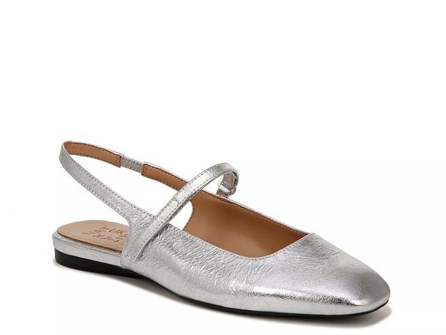 Dsw flat silver shoes hot sale