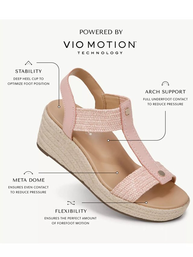 Vionic espadrilles wedge store