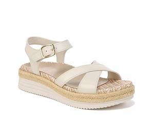 Dsw white platform on sale sandals