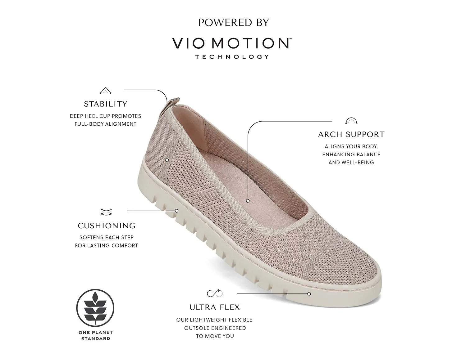 Uptown Skimmer Knit Slip-On