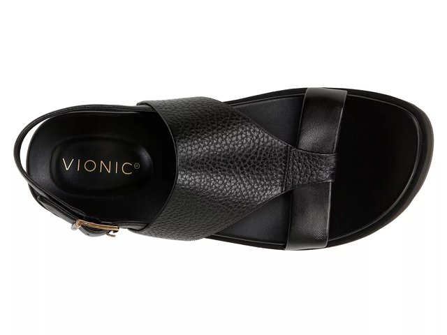 Vionic platform leather sandals on sale