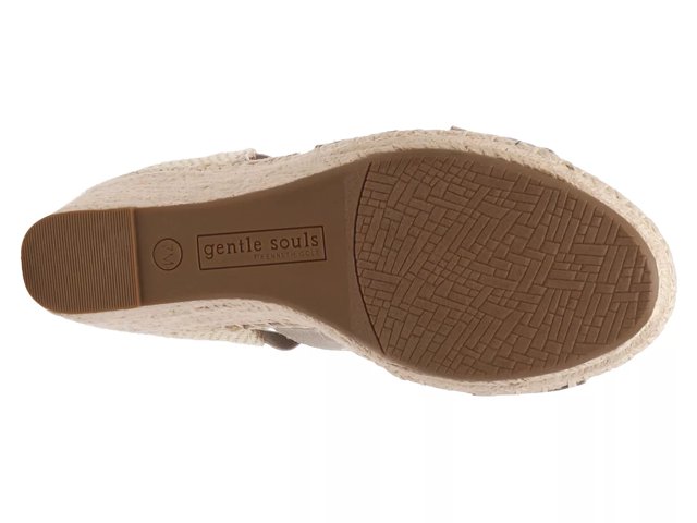 Gentle Souls Charli Espadrille Wedge Sandal