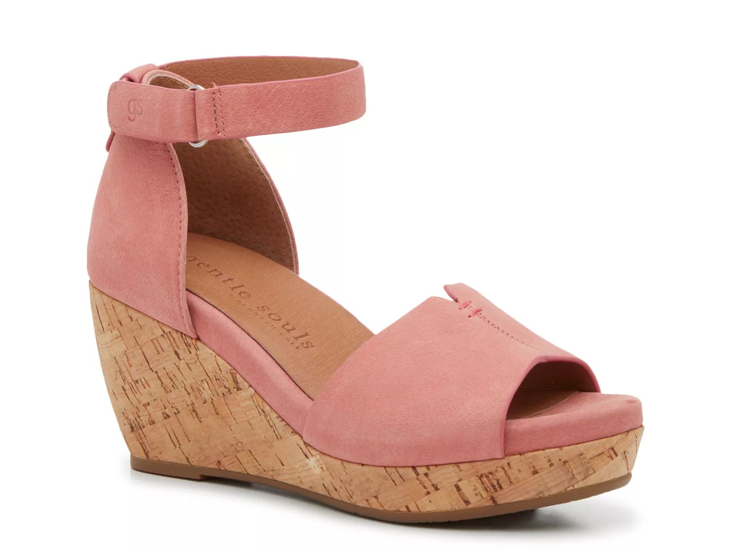 Pink hot sale wedges dsw