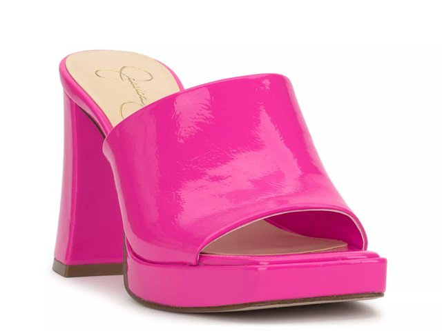 Jessica simpson top snakeskin wedges