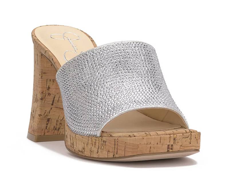 Jessica simpson discount platform slide sandals