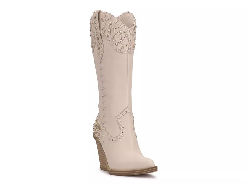  Free People Brayden Western Boot Bone EU 36 (US Women's 6) M