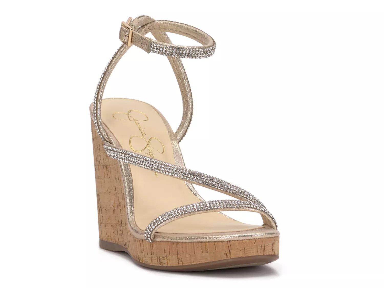 Jessica Simpson Tenley Wedge Sandal Free Shipping DSW