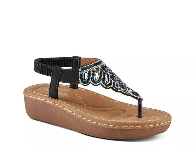 Patrizia sparkling wedge sandal store