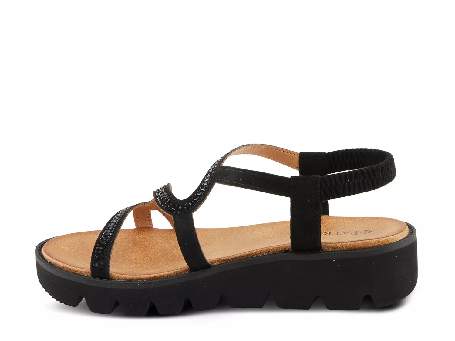 Zigged Wedge Sandal