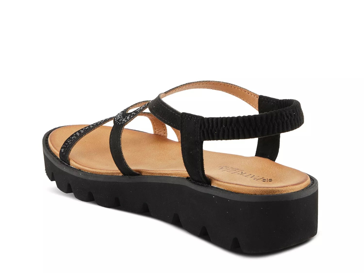 Zigged Wedge Sandal