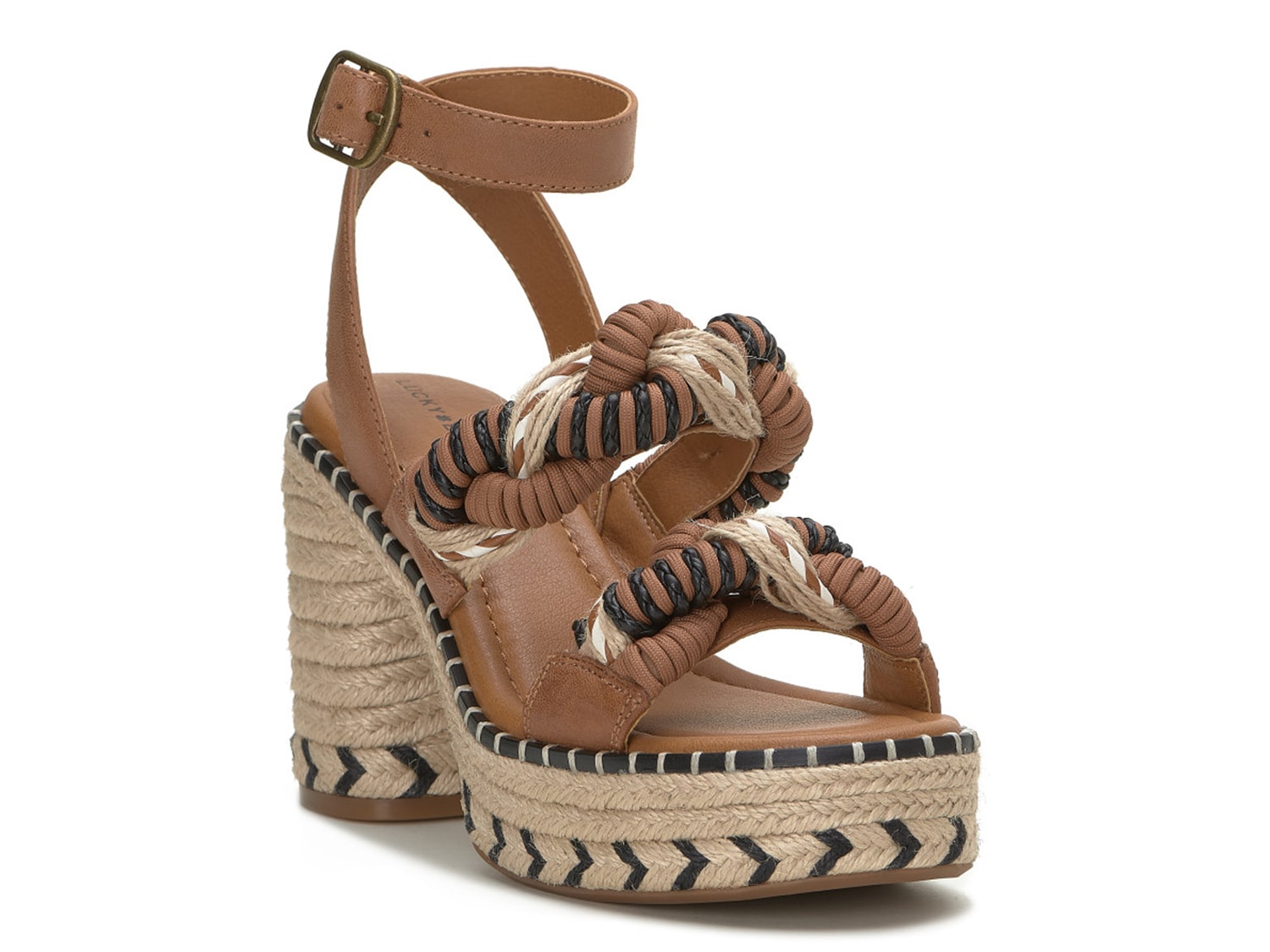 Jewelly Espadrille Platform Sandal