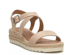 Lucky Brand Women's Jaslene Crochet Platform Sandals