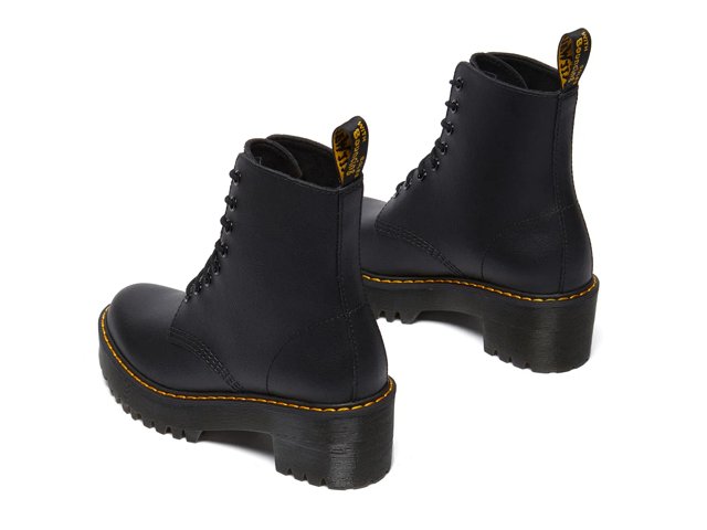 Dr martens shriver hi black clearance