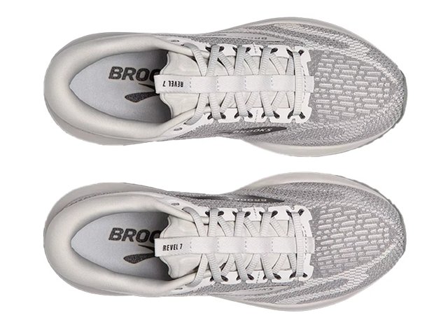 Brooks revel women's black and white 2025