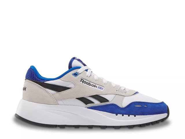 Reebok Classic Leather 2400 Shoes in White Blue Size 11