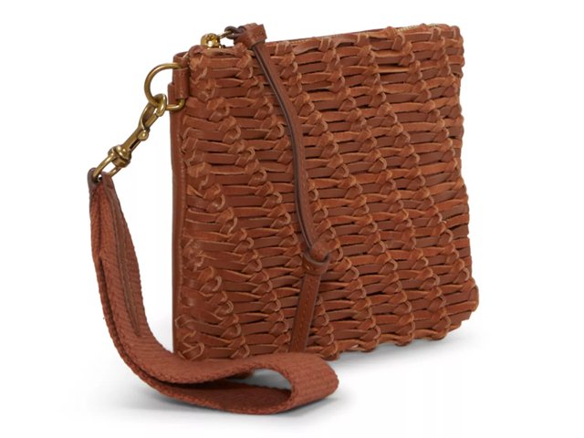 Lucky brand 2024 leather wristlet