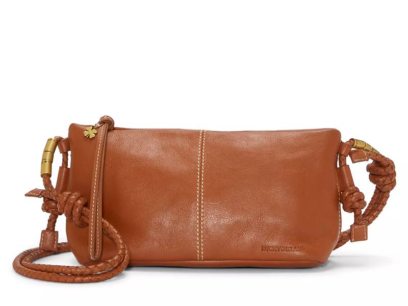 Lucky brand zoe on sale leather crossbody bag