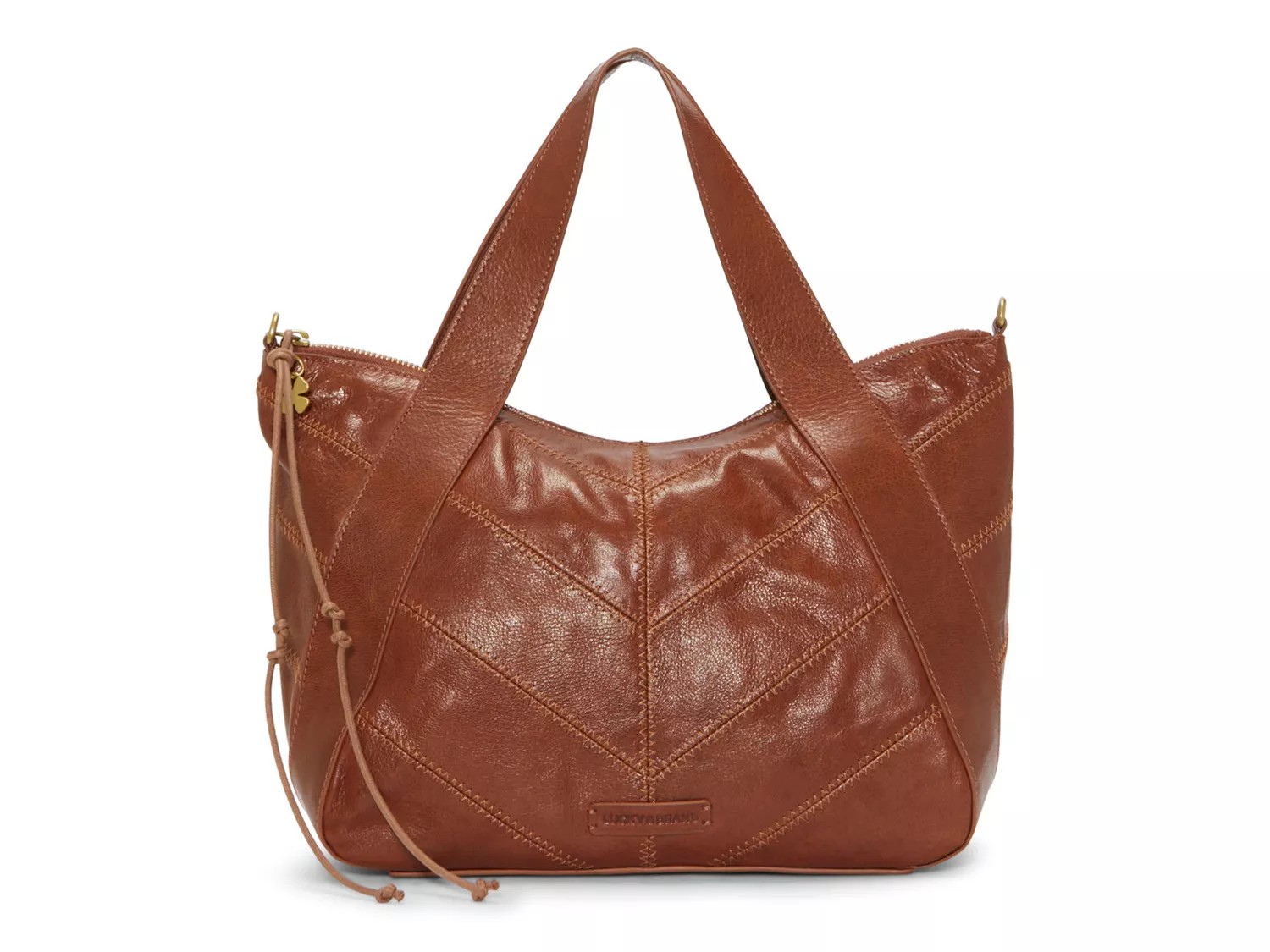 Lucky Brand Sash Leather Satchel - Free Shipping | DSW