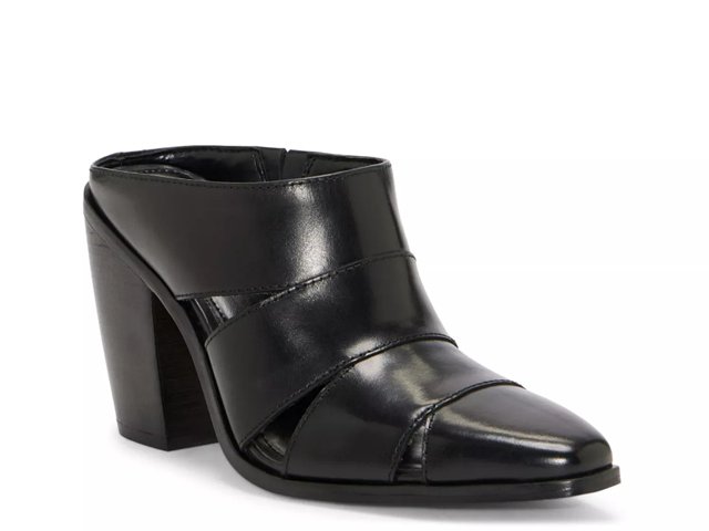 Vince camuto black mules outlet