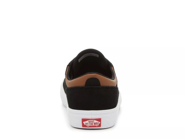 Black vans with brown stripe outlet