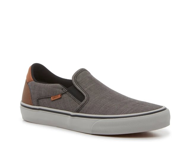 Vans Asher Deluxe Slip-On Sneaker - Men's - Free Shipping | DSW