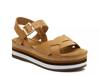 Breeze Platform Sandal Tan view