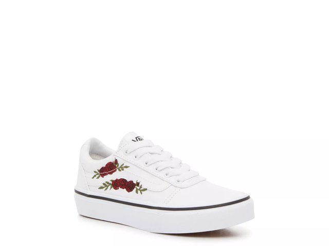 Vans ward white sneakers top