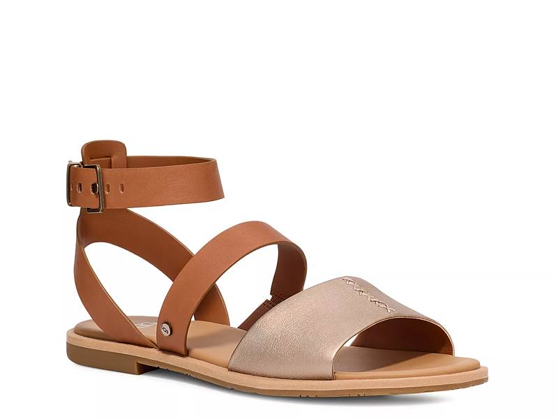 Shop Women s Ankle Strap Flat Sandals DSW