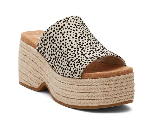 TOMS Laila Espadrille Platform Sandal Women s
