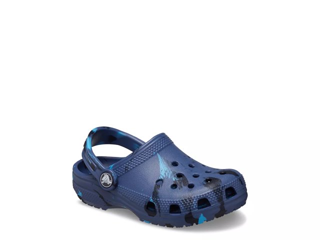 Kids blue crocs clearance