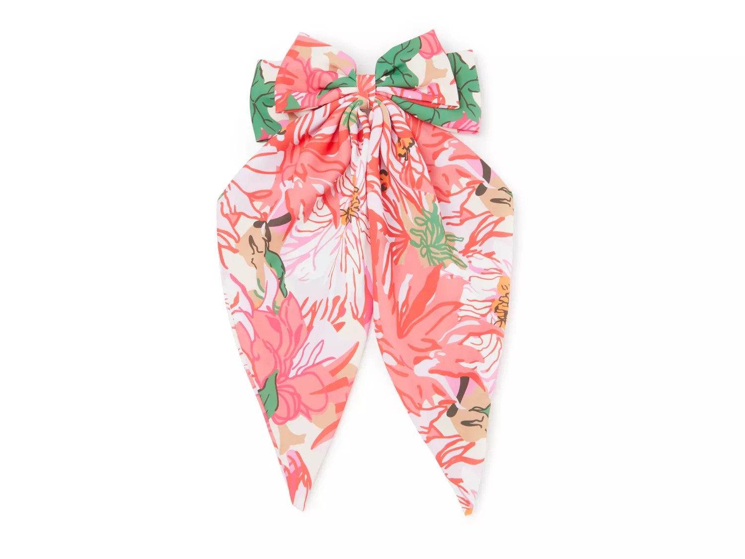 Tropical Bow Hair Clip