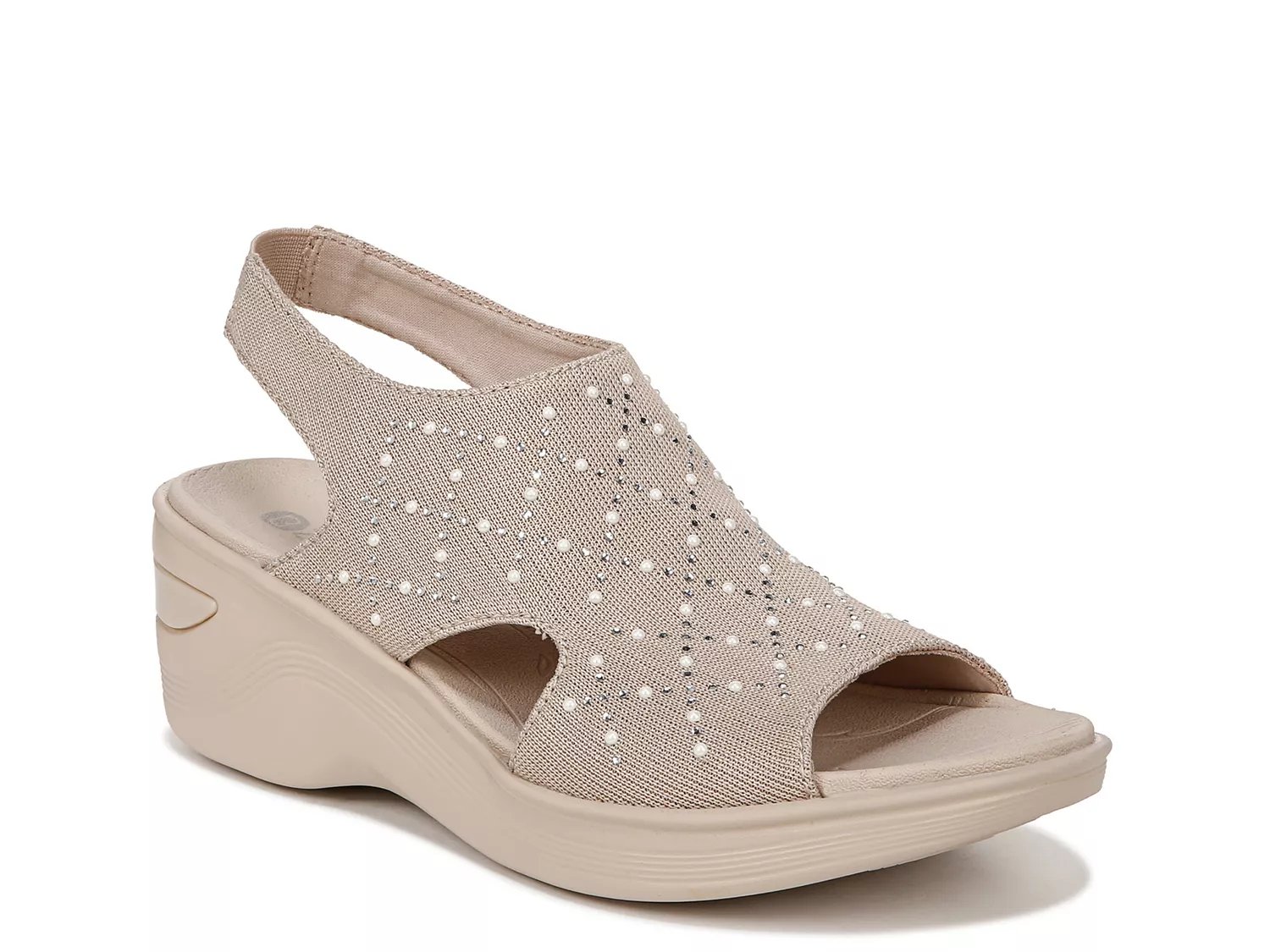 BZees Destiny Bright Wedge Sandal Free Shipping DSW